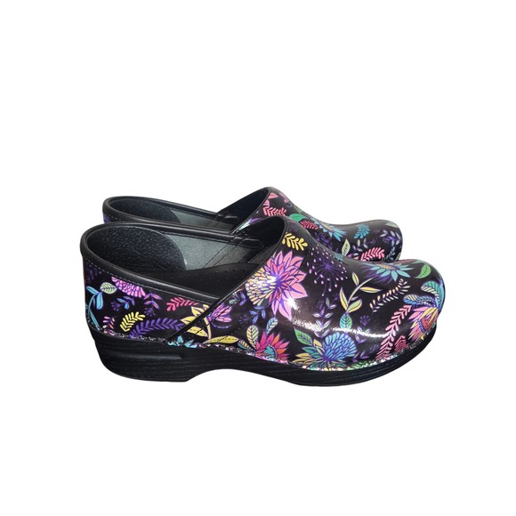 Dansko Shoes - Dansko Professional Floral Garden Clogs Women's EU 39/US 9 Nurse Comfort Shoes